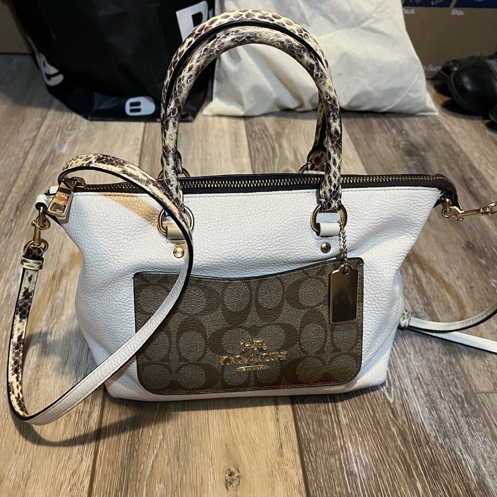 Mini COACH Emma Satchel/Crossbody - Picture 9 of 11